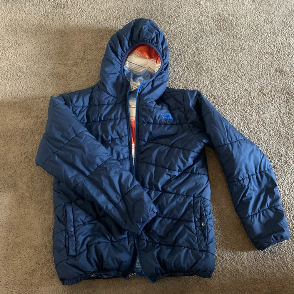 Brand New Reversible North Face Jacket For Youth